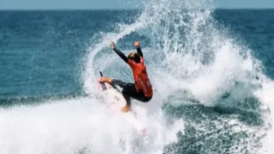 Competitive Surfer Champions Alternative Education